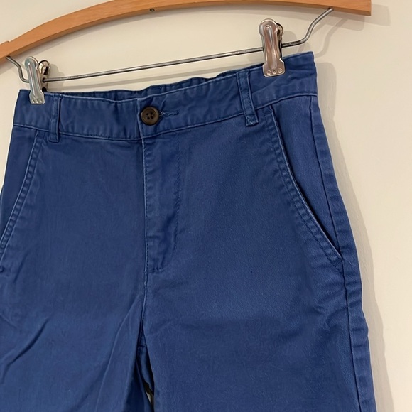 OLD NAVY Boys 12 Slim Built In Flex Flat Front Shorts Blue Adjustable Waist - Picture 3 of 6
